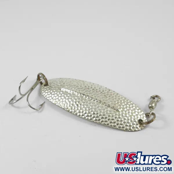 Williams Wabler W60 Blinker, Silber gehämmert, 21g, Längsrippe, #2703