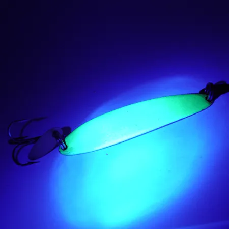 Bay de Noc Swedish pimple UV Pirk, Nickel/Chartreuse UV, 21g, #2706