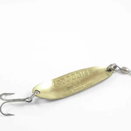 Luhr Jensen Krocodile Die #3 Blinker, Frog (Grün/Gelb), 10g, #2716