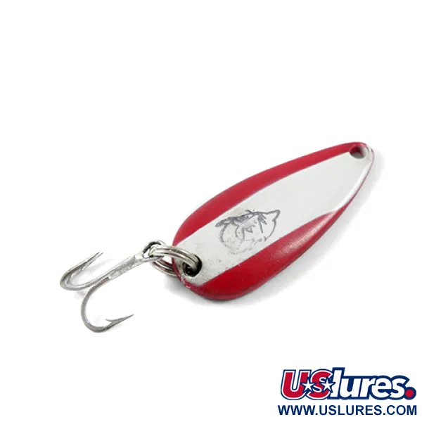 Eppinger Dardevle Midget Blinker, Rot/Weiß/Messing, 6g, Vintage, #2727