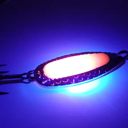 Blue Fox Pixee UV Blinker, Nickel / Pink, 14g, UV-Kern, #2744