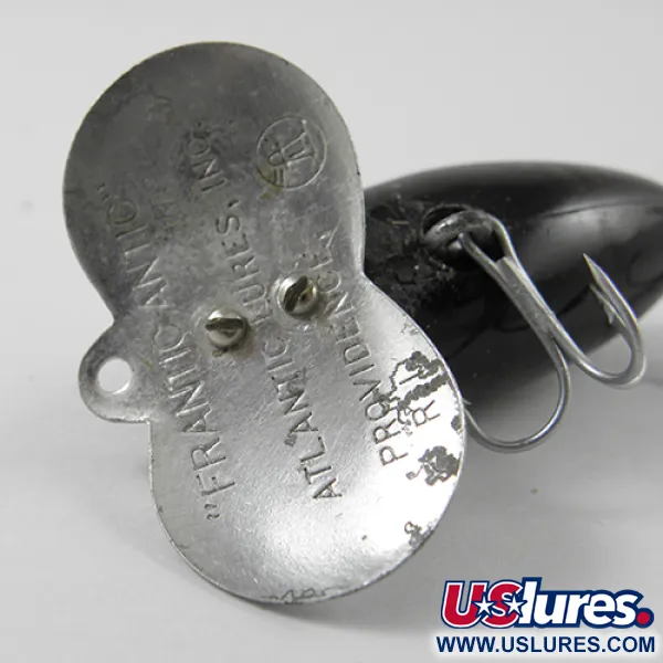 Atlantic Lures Frantic Antic Oberflächenköder, Black/Silver, 6g, #2750