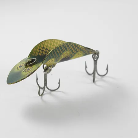 Buck Perry Spoonplug Löffelköder, Frog, 7g, Strukturfischen, #2760