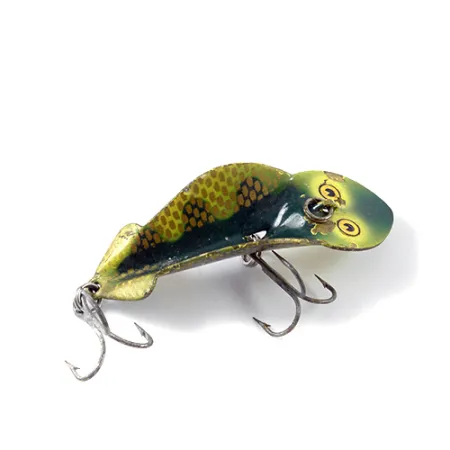 Buck Perry Spoonplug Löffelköder, Frog, 7g, Strukturfischen, #2760