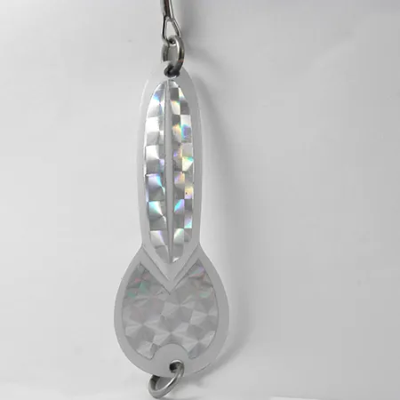 Glen Evans Loco 3 Blinker, Weiß/Hologramm, 17g, Vintage, #2771