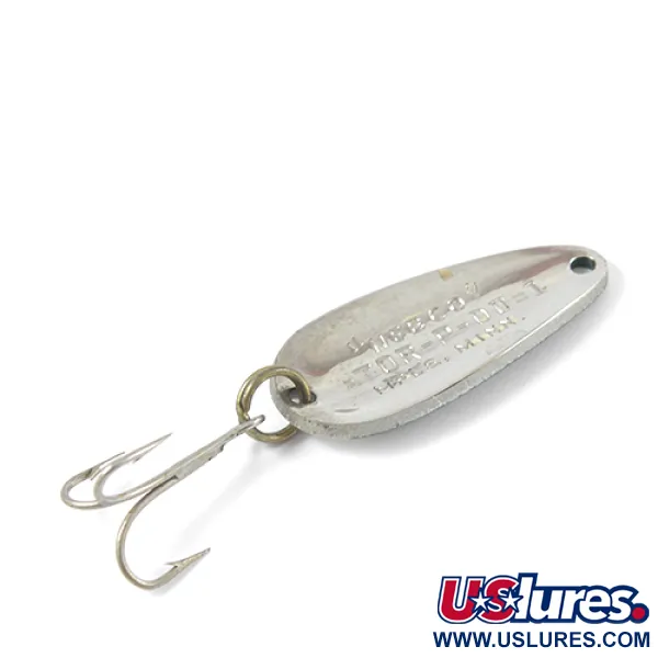 Nebco Tor-P-Do Blinker, Grün/Weiß/Nickel, 9g, Minnesota-Prägung, #2773