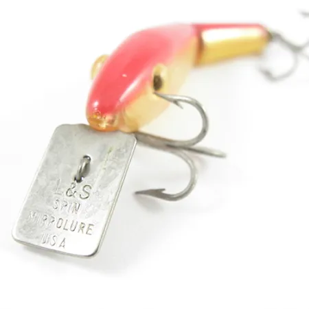 MirrOlure Gelenkwobbler, Gold / Rot, 4g, Vintage USA, #2791