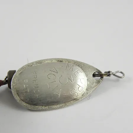 Mepps Aglia 3 dressed Spinner, Nickel, 7,3g, Haardressing, #2793