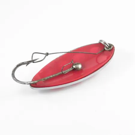 South Bend Sun Spot Blinker, Nickel / Rot, 14g, Krautschutz, #2807