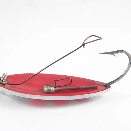 South Bend Sun Spot Blinker, Nickel / Rot, 14g, Krautschutz, #2807