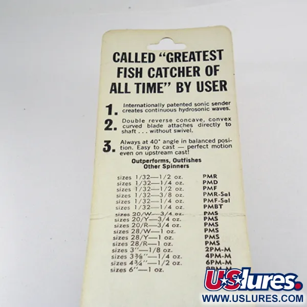 Panther Martin 20 Spinner, Schwarz, 21g, Harrison-Ära, #2808