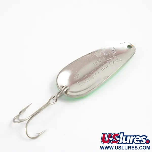 Blue Fox Tor-P-Do Blinker, Grün/Rot/Nickel, 14g, Rote Rauten, #2812