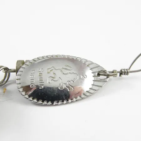South Bend 2 Spinner, Nickel, 5,5g, Federschwanz, #2817