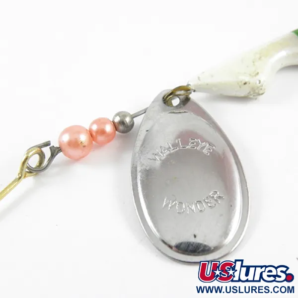 South Bend Walleye Wonder Spinnerbait, Nickel, 16g, Ovales Blatt, #2819