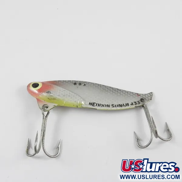 Heddon Sonar 433 Blade Bait, Grau / Rot, 14g, Verstellbar, #2837