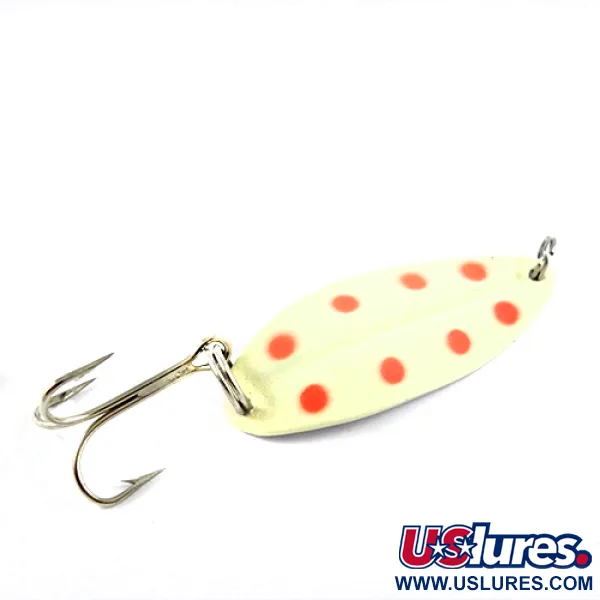 TODDCO Main liner Glow Blinker, Weiß/Rot/Nickel, 12,5g, #2839