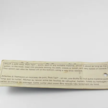 Weedless Johnson Silver Minnow Blinker, Silber, 1.5g, Krautschutz, #2844