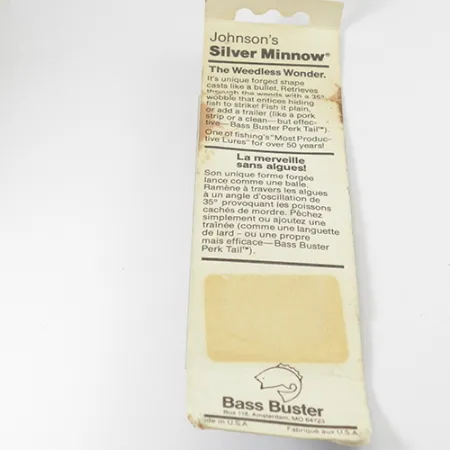 Johnson Silver Minnow Löffelblinker, Gold, 5g, Krautfrei, #2845