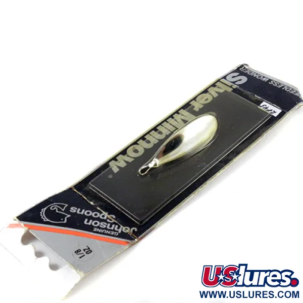 Johnson Silver Minnow Löffelblinker, Gold, 5g, Krautfrei, #2845