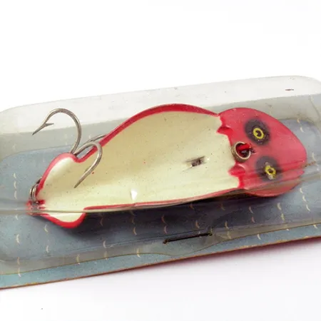 Buck Perry Spoonplug 700er, Rot/Creme, 21g, Vintage, #2846