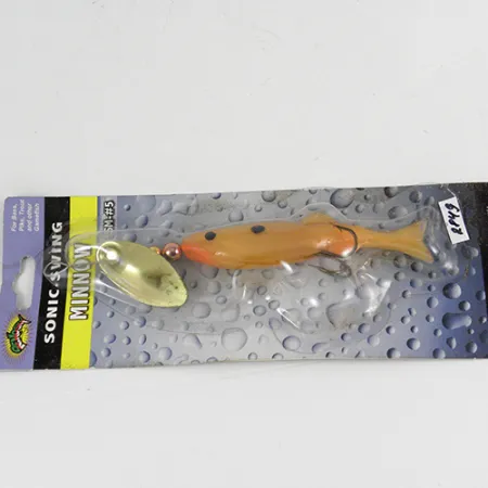 Renosky Sonic Swing Minnow Hybrid-Spinner, Gold, 7g, Goldblatt, #2849