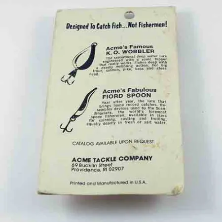 Acme Kastmaster Blinker, Nickel, 10,5g, Rotes Fähnchen, #2851