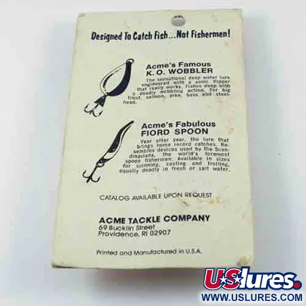 Acme Kastmaster Blinker, Nickel, 10,5g, Rotes Fähnchen, #2851