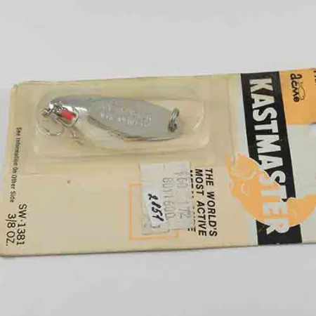 Acme Kastmaster Blinker, Nickel, 10,5g, Rotes Fähnchen, #2851