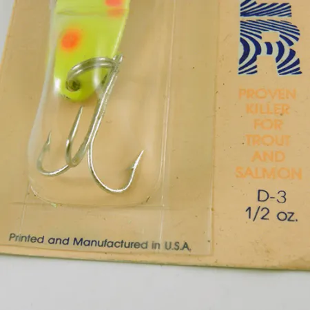 Acme Dazzler #3 Blinker, Gelb/Rot/Nickel, 17g, Flachwasser, #2884