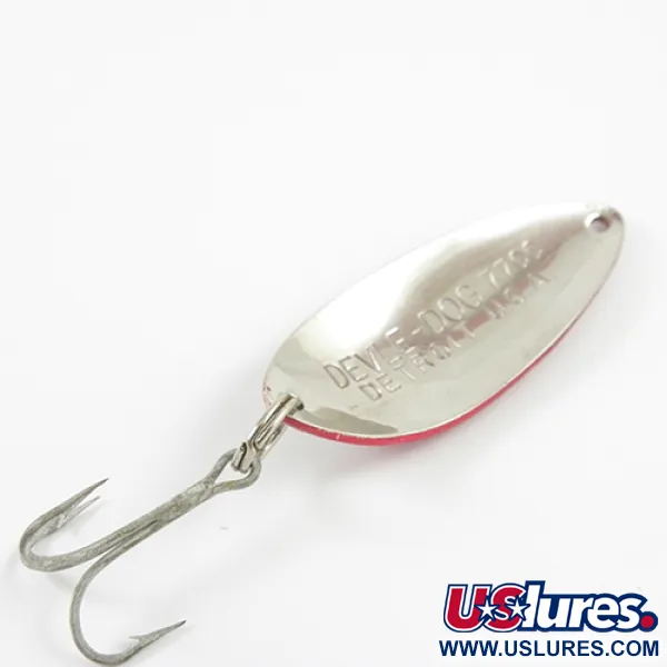 Eppinger Dardevle Devle Dog 7700 Blinker, Rot-Weiß, 14g, #2891