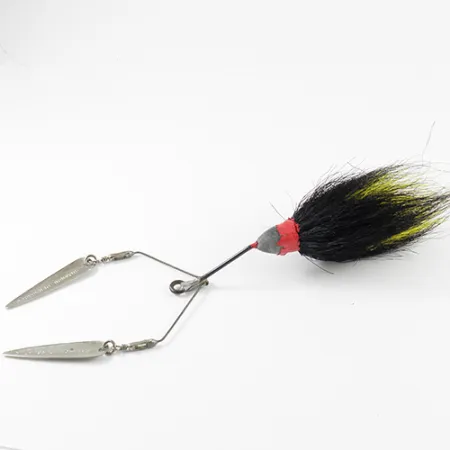Jamison Shannon Persuader Twin Spinner, Nickel, 18g, Bucktail, #2910