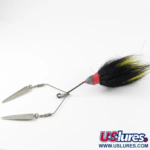Jamison Shannon Persuader Twin Spinner, Nickel, 18g, Bucktail, #2910