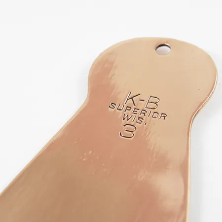 K-B Bait K-B Spoon 3 Blinker, Kupfer, 25g, Vintage USA, #2912