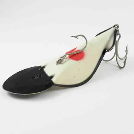 Buck Perry Spoonplug, Weiß/Schwarz, 28g, Strukturfischen, #2914