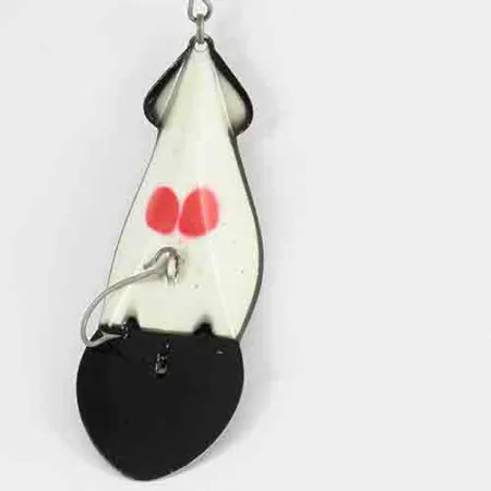 Buck Perry Spoonplug, Weiß/Schwarz, 28g, Strukturfischen, #2914