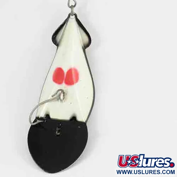 Buck Perry Spoonplug, Weiß/Schwarz, 28g, Strukturfischen, #2914