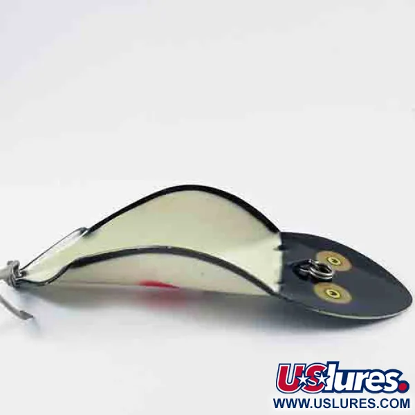 Buck Perry Spoonplug, Weiß/Schwarz, 28g, Strukturfischen, #2914