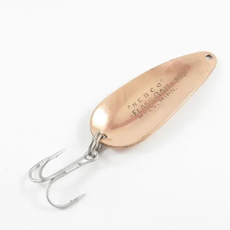 Nebco FlashBait 266 Blinker, Kupfer, 10g, Vintage-Prägung, #2929