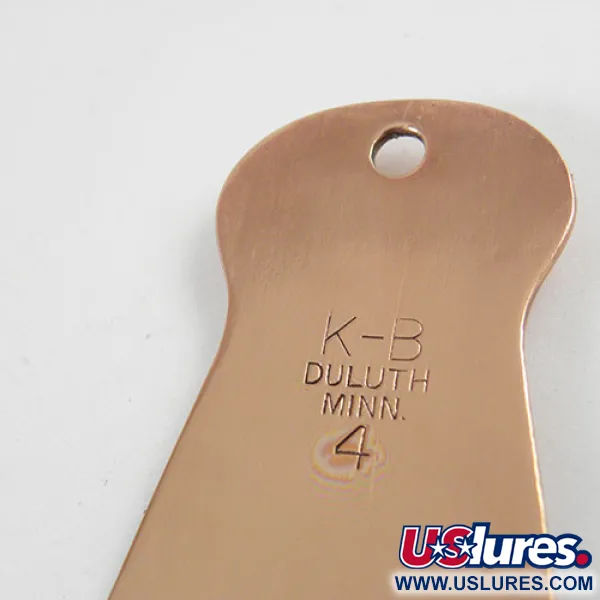 K-B Bait K-B Spoon 4 Blinker, Kupfer, 40g, Weidenblatt, #2930
