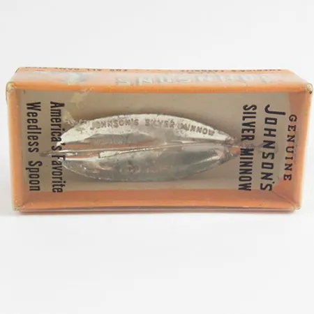 Johnson Silver Minnow Krautblinker, Silber, 5g, Versilbert, #2934