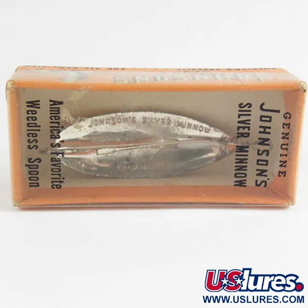 Johnson Silver Minnow Krautblinker, Silber, 5g, Versilbert, #2934