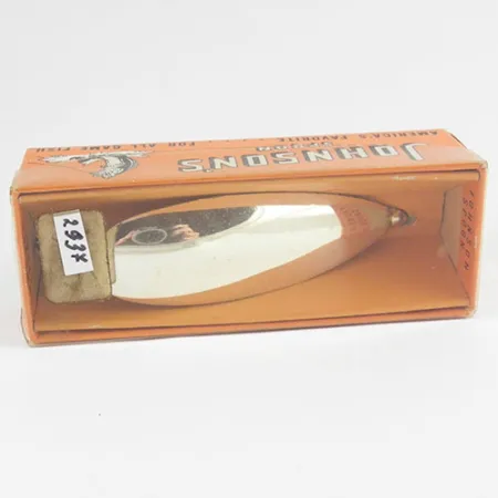 Weedless Johnson Silver Minnow Blinker, Silber, 21g, Krautschutz, #2937