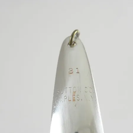 Sutton Spoon Schleppblinker, Nickel / Kupfer, 8g, Messingblech, #2941