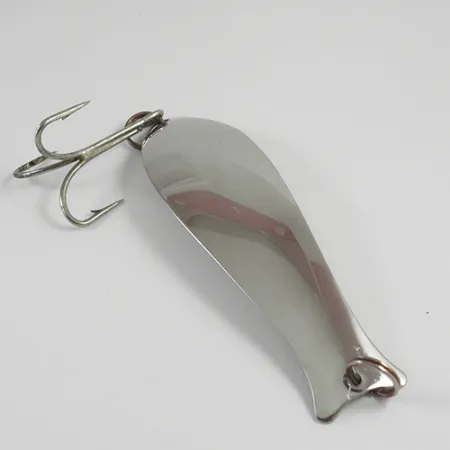 Hugger Spoon Blinker, Nickel, 26g, Fischschwanz-Kerbe, #2943