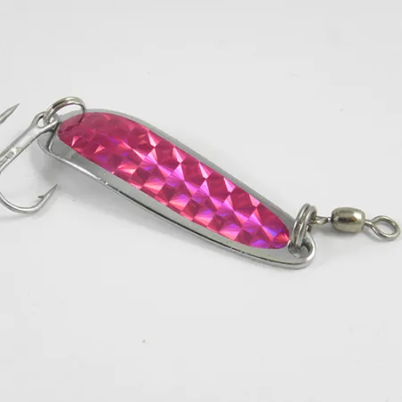 Luhr Jensen Krocodile Die #3 Blinker, Nickel/Lila, 10g, #2944