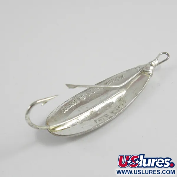 Johnson Silver Minnow Blinker, Silber, 6g, Krautschutz, #2946
