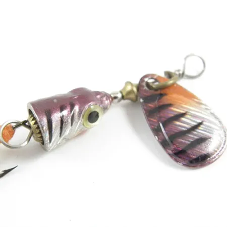 Blue Fox Vibrax Shallow Spinner, Rainbow Perch, 4g, Federn, #2948