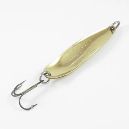 Luhr Jensen Krocodile Die #4 Blinker, Messing gehämmert, 14g, #2956