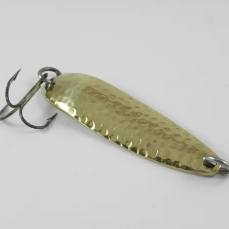 Luhr Jensen Krocodile Die #4 Blinker, Messing gehämmert, 14g, #2956