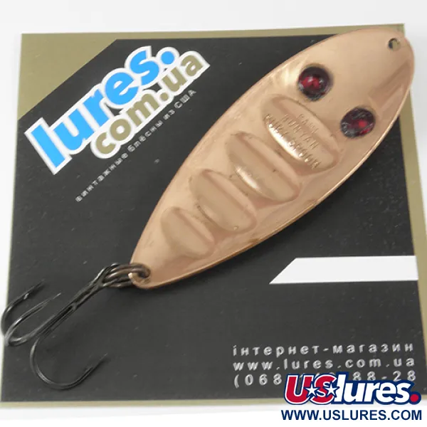 Paul Bunyan Ruby Spoon Blinker, Kupfer, 25g, Perlenaugen, #2960